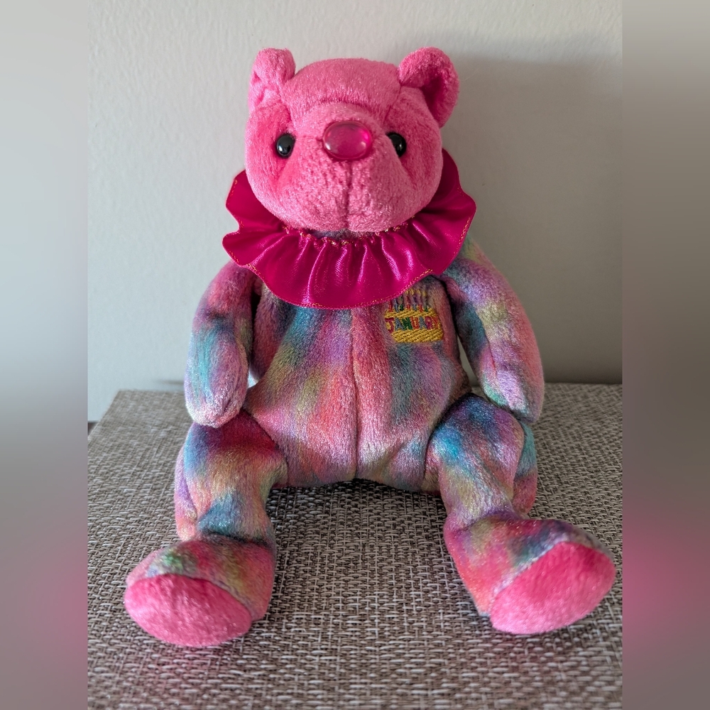 January Birthday Ty Beanie Bear